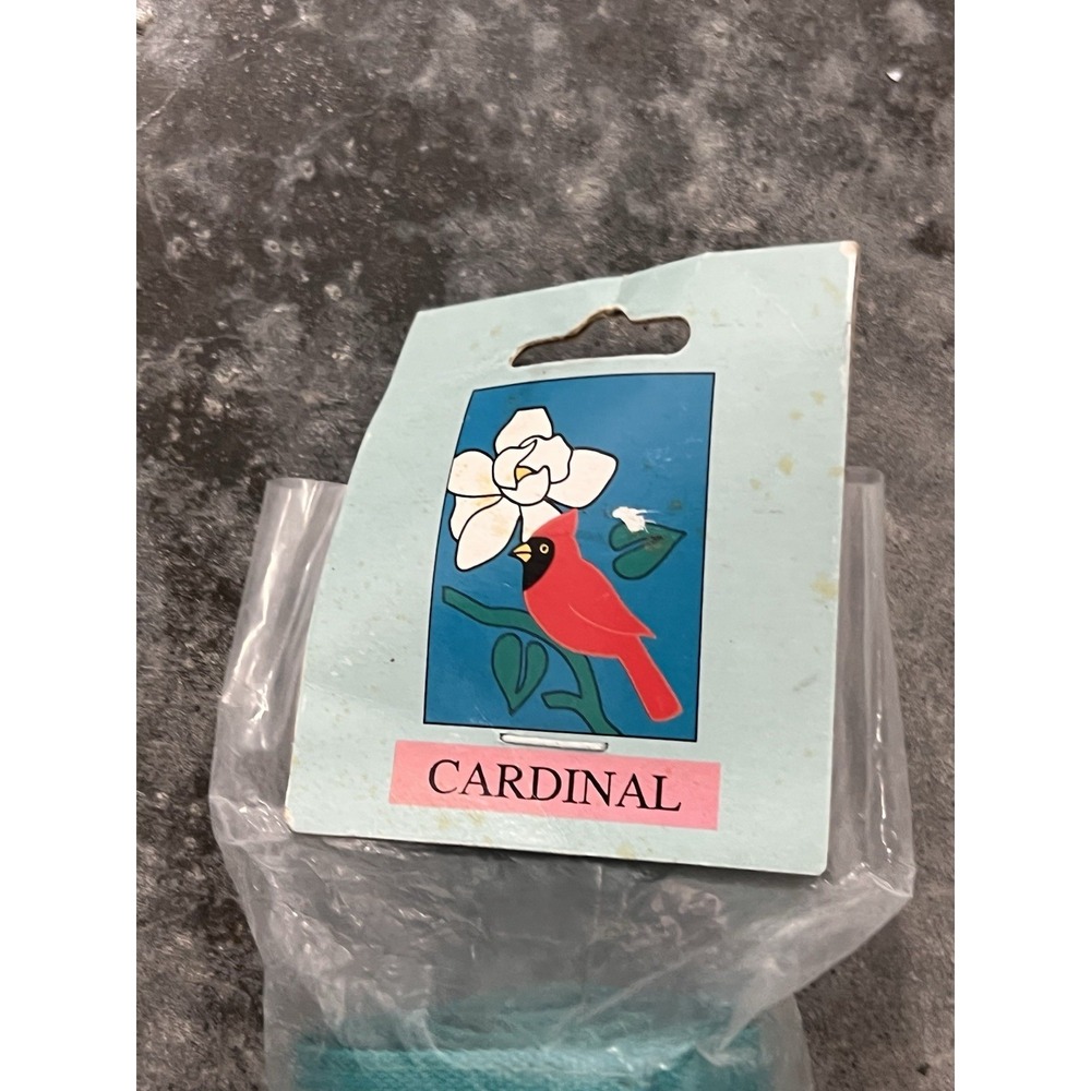 Vintage Cardinal Decorative Flag JC Penny  28"x40" Blue Background 1994